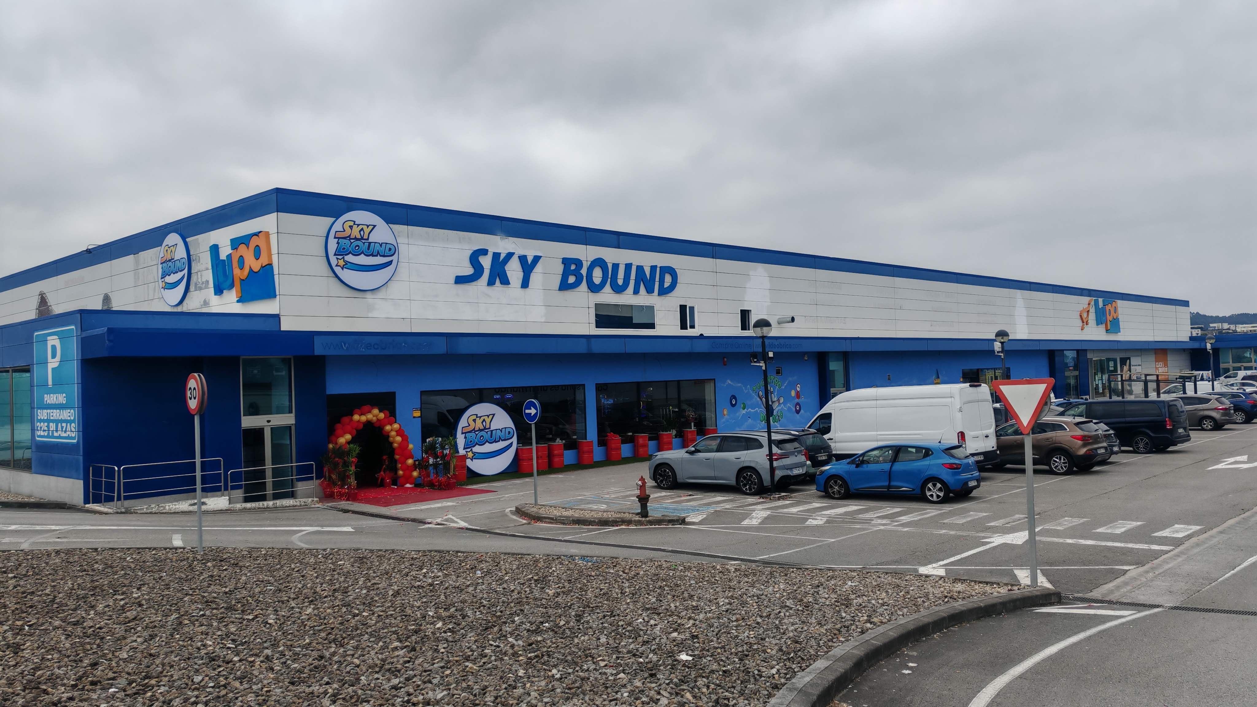 Sky Bound Entertainment Center Exterior