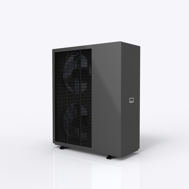 Water Heater 12KW  Full DC Inverter EVI R290 A+++ WIFI Heating Cooling & DHW Monobloc Heat Pump