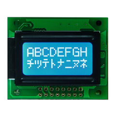 Character lcd display module 0802 lcd 8x2 stn Blue/yellow-green mode