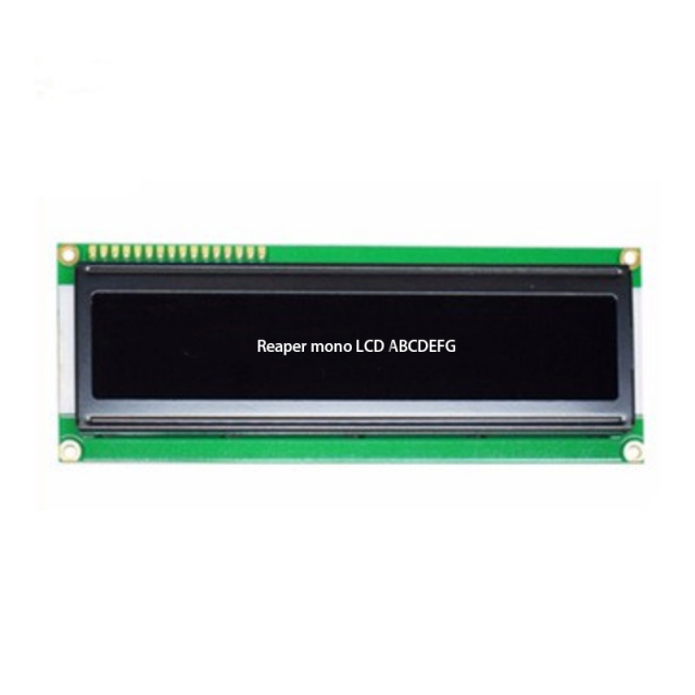 STN lcd 20x1 Character negative lcd screen COB LCM