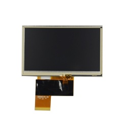 TFT LCD Display Screen 4.3" 480*272 RGB 40pin glued touch panel screen