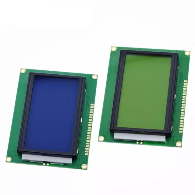 Mono graphic lcd module 12864 Universal Serial Parallel LCD display with backlight