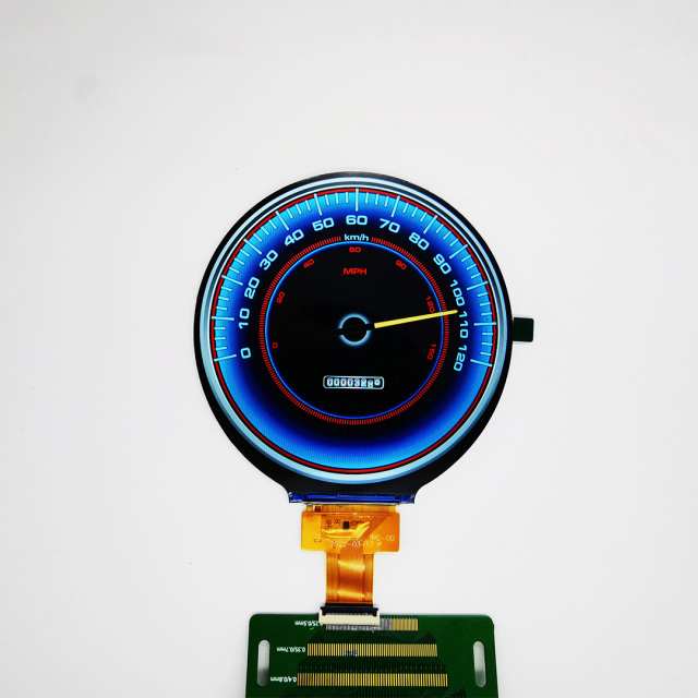 1.6inch Round HD IPS Smartwatch LCD Display Screen, with Capacitive Touch Full Fit