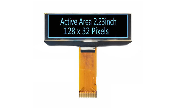 2.23 Inch New Yellow/Blue/Green/White Industrial Control OLED Display Module,128*32 Resolution