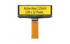 2.23 Inch New Yellow/Blue/Green/White Industrial Control OLED Display Module,128*32 Resolution