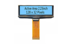 2.23 Inch New Yellow/Blue/Green/White Industrial Control OLED Display Module,128*32 Resolution