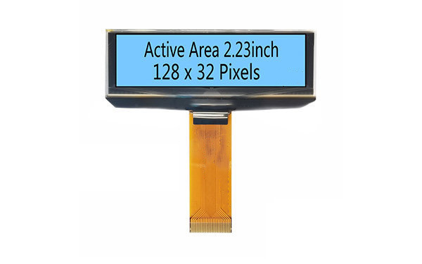 2.23 Inch New Yellow/Blue/Green/White Industrial Control OLED Display Module,128*32 Resolution