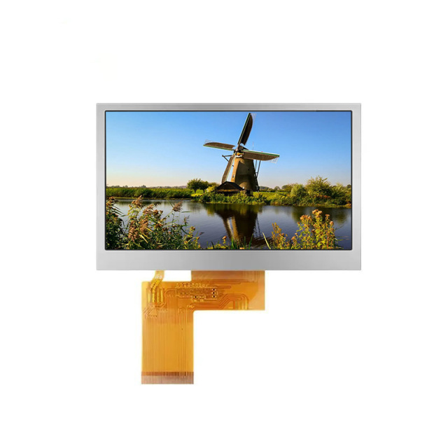 Factory Price 4.3 Inch TFT LCD Display Module Optional Touch Screen, Apply for POS, Doorbell, Industrial, Equipmen Medical and Automative