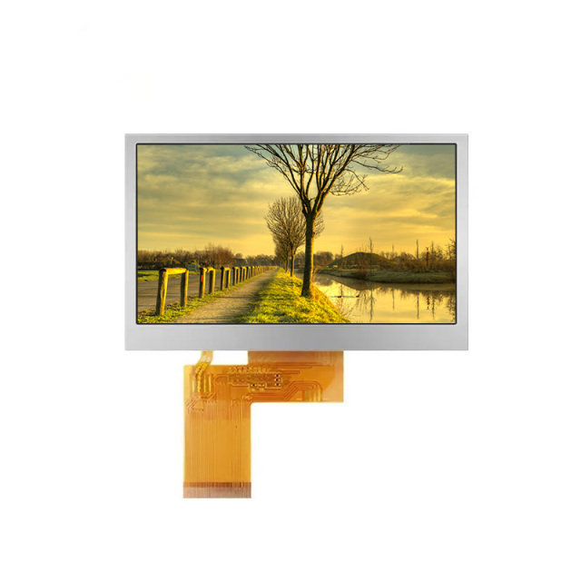 4.3inch 480x272 IPS display optional touch screen and high brightness 1000CD