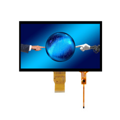 Industrial 10.1 Inch IPS TFT LCD Display 1024x600 RGB Interface Optional Capacitive Touch Screen