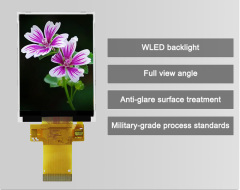3.2 Inch TFT LCD Screen 240*320 Resolution IC Ili9341V MCU Interface 350nit Industrial LCD Display