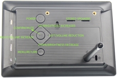 7inch IPS 1024x600 HDMI Display with house