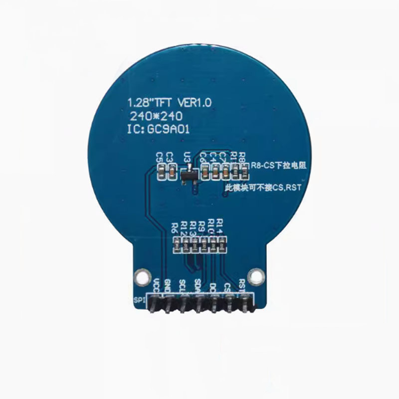 1.28inch IPS TFT LCD Display Module 240*240 Resolution 4 Line SPI Interface GC9A01 Small LCD Module