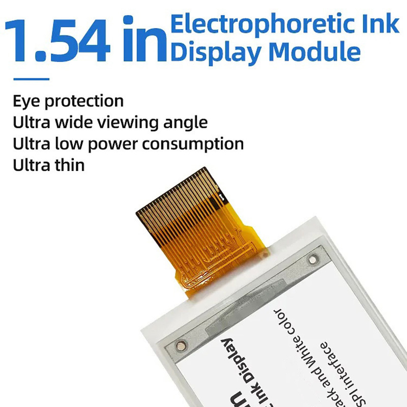 Black and White Colors 200*200px 1.54 Inch Small Size E-Ink Epaper Module Display
