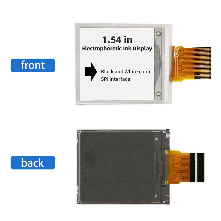 Black and White Colors 200*200px 1.54 Inch Small Size E-Ink Epaper Module Display