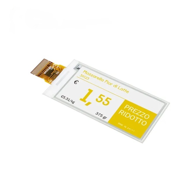 2.13 Inch Eink Epaper Display Screen EPD Spi Interface Display for Electronic Shelf Label Electronic Price Tags