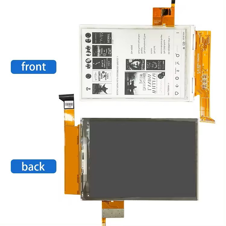 6.0 Inch E-Paper Display Module Optional Capacitive Touch Screen, Black White Eye Protection, Ultra Wide Viewing Angle, Low Power Consumption