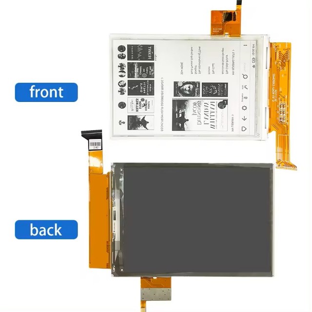 6.0 Inch E-Paper Display Module Optional Capacitive Touch Screen, Black White Eye Protection, Ultra Wide Viewing Angle, Low Power Consumption