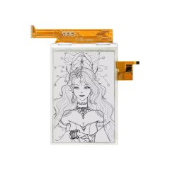6.0 Inch E-Paper Display Module Optional Capacitive Touch Screen, Black White Eye Protection, Ultra Wide Viewing Angle, Low Power Consumption