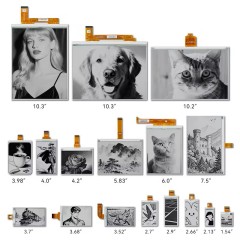 10.2 Inch 960X640 High Resolution Three Colors Large Epaper Display EPD E-Ink