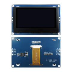 2.7 Inch Green OLED Screen 128*64 Resolution IIC/SPI Interface SSD1327 Industrial OLED Display