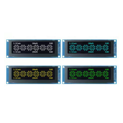 3.12 inch monochrome graphic OLED screen 256*64 SPI interface OLED display