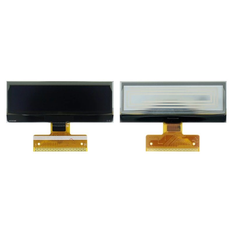 Monochrome OLED Display 2.05 Inch 128*32 Resolution I2c/Spi Interface SSD1309 Optional Board OLED Module