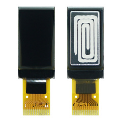 Monochrome OLED Display 0.77 Inch 128*64 Resolution Spi Interface Wide Temperature Range OLED Screen