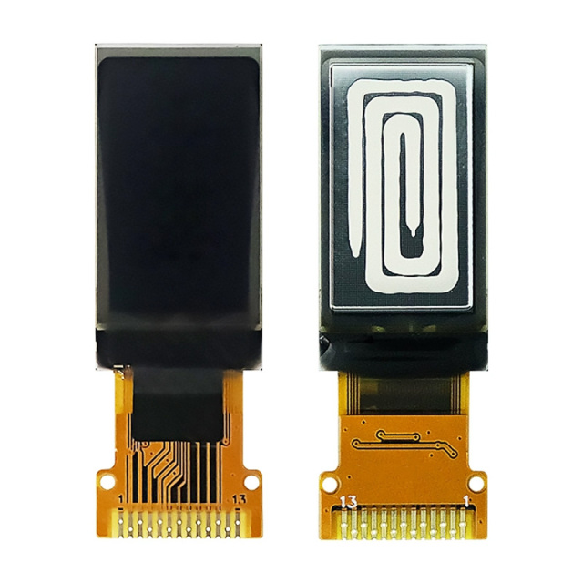 Factory Monochrome OLED Screen 0.78 Inch 80*128 Resolution I2c/Spi Interface OLED Display