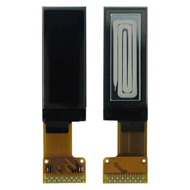 Bar Monochrome OLED Screen 0.91 Inch 128*32 Resolution I2c/Spi Interface OLED Display