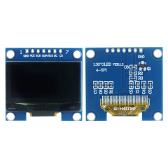 Monochrome OLED Screen 1.3 Inch 128*64 Resolution I2c/Spi Interface Sh1116 OLED Display Optional with Board