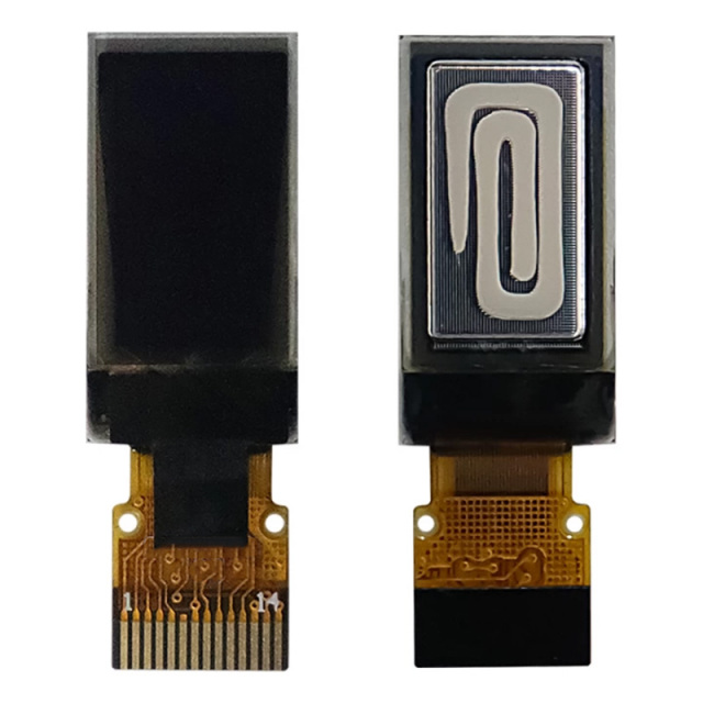 Small Monochrome OLED Display 0.5 Inch 48*88 Resolution Iic 14pin Interface OLED