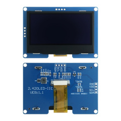 Industrial 2.42 Inch 128*64 OLED Screen IIC/SPI Interface SSD1309 White/Blue/Yellow 2.42inch OLED Module Display