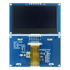 Industrial 2.42 Inch 128*64 OLED Screen IIC/SPI Interface SSD1309 White/Blue/Yellow 2.42inch OLED Module Display