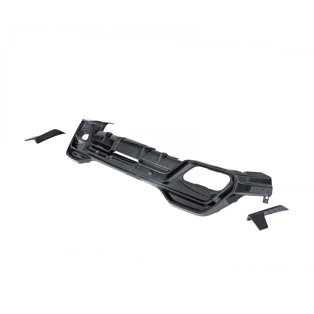 BMW X6  Paktechz Design Rear Diffuser + Rear Side Splitter