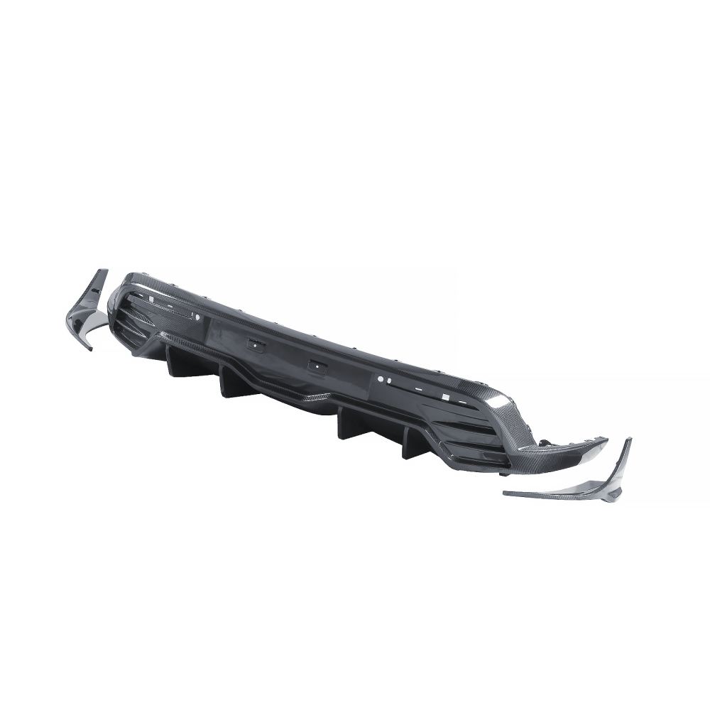 Porsche Taycan Paktechz Design Rear Diffuser