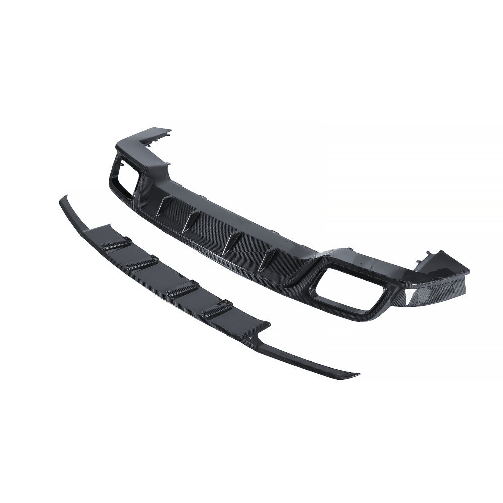 Porsche Cayenne Paktechz Design Rear Diffuser