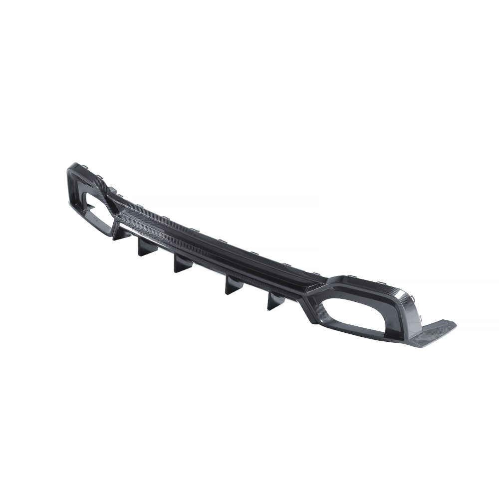 audi rs6 c8 carbon fiber rear diffuser