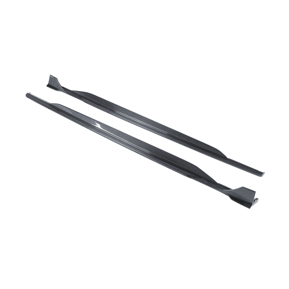 audi rs7 c8 carbon fiber side skirts