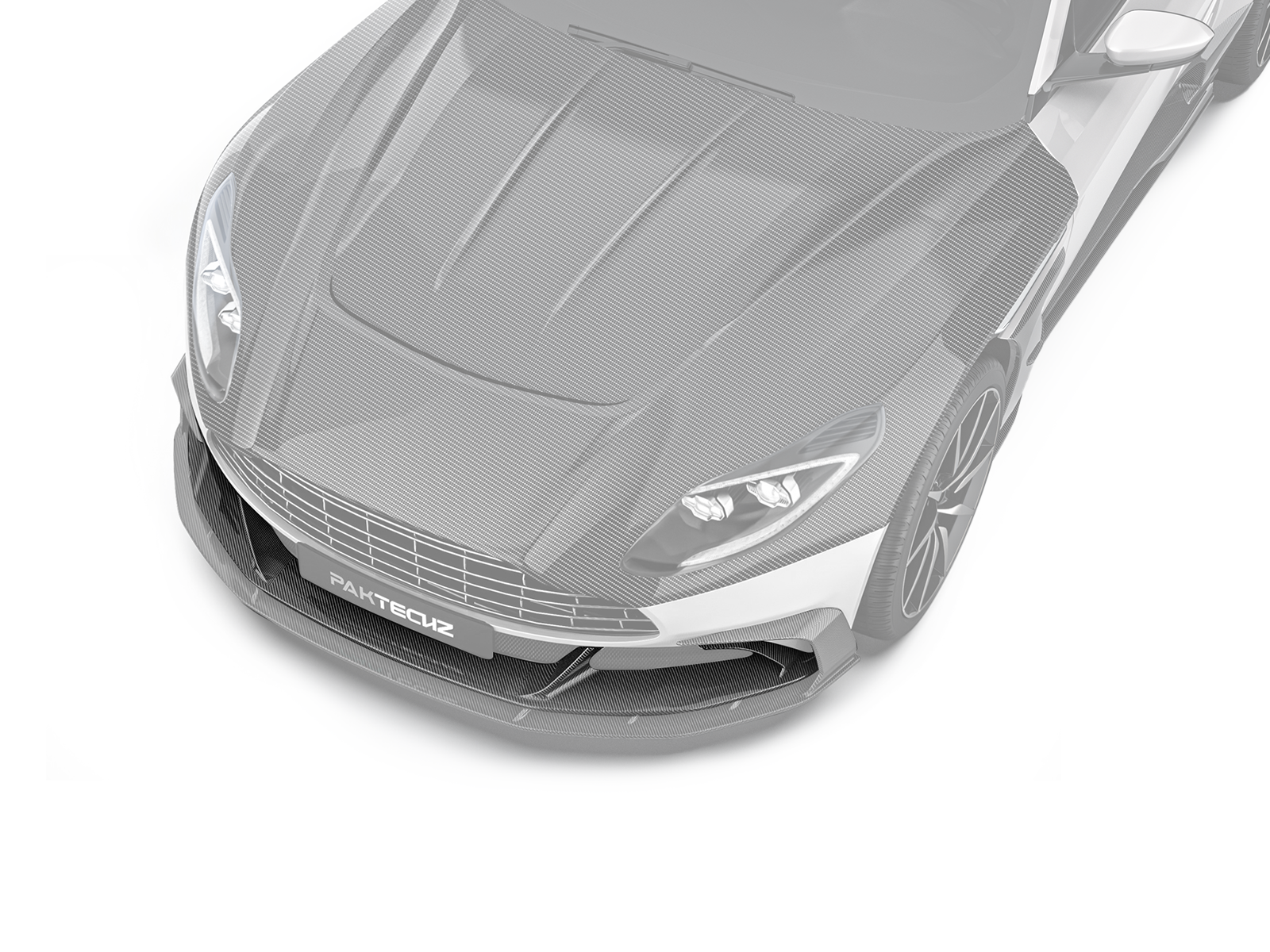aston martin db11 upper front splitter