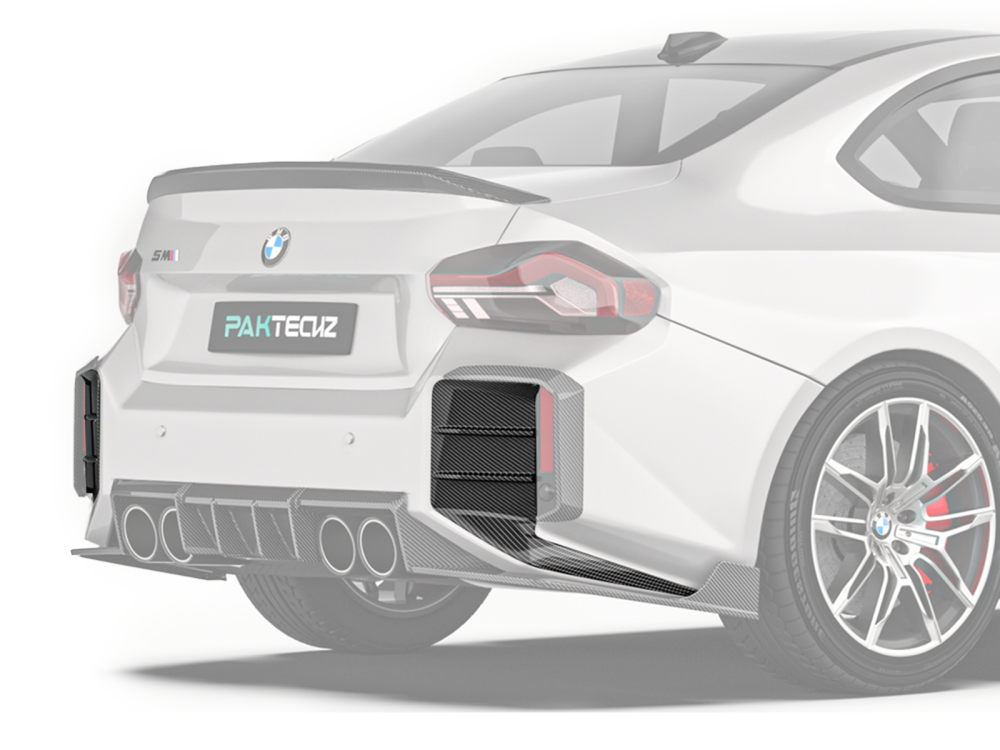 BMW M2(G87) Paktechz Design Rear Bumper Trims