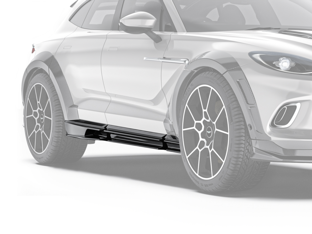 Aston Martin DBX Paktechz Design Carbon Fiber Side Skirts