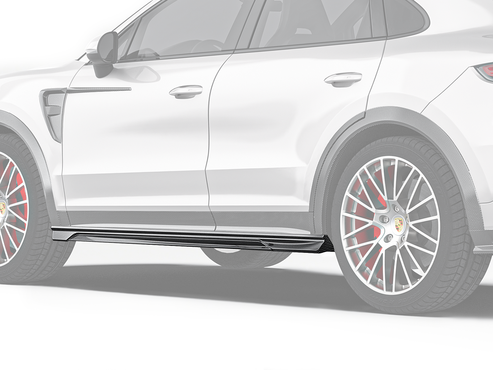 Porsche Cayenne Paktechz Design Lower Door Molding