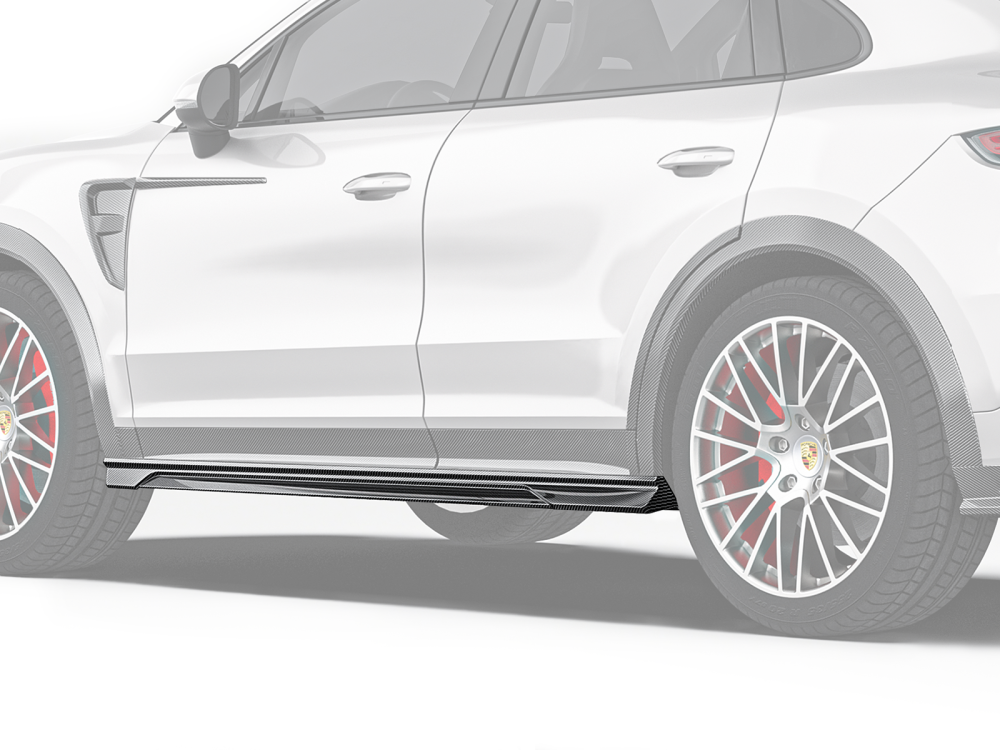 Porsche Cayenne Paktechz Design Lower Door Molding