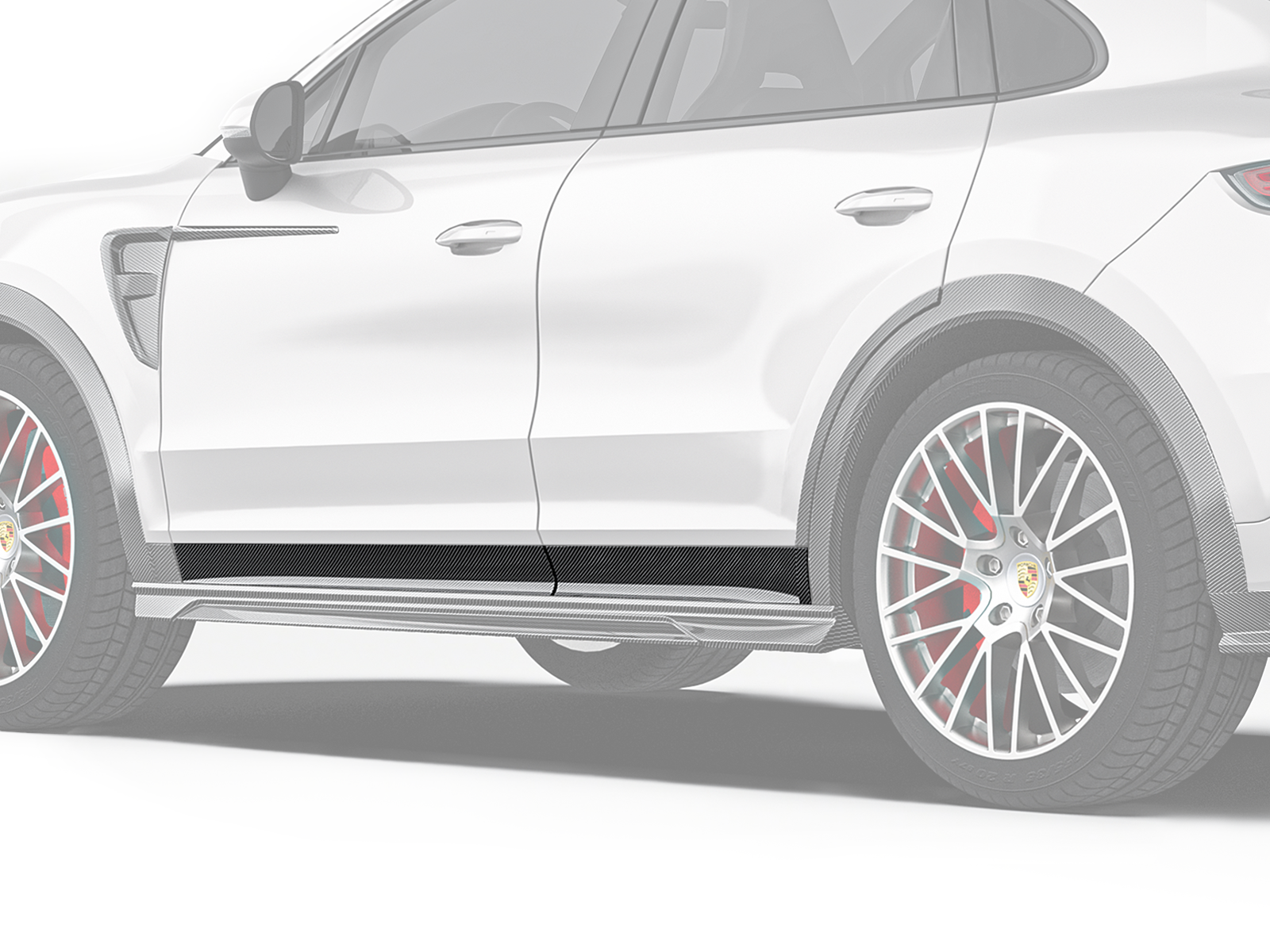 Porsche Cayenne Paktechz Design Side Skirts