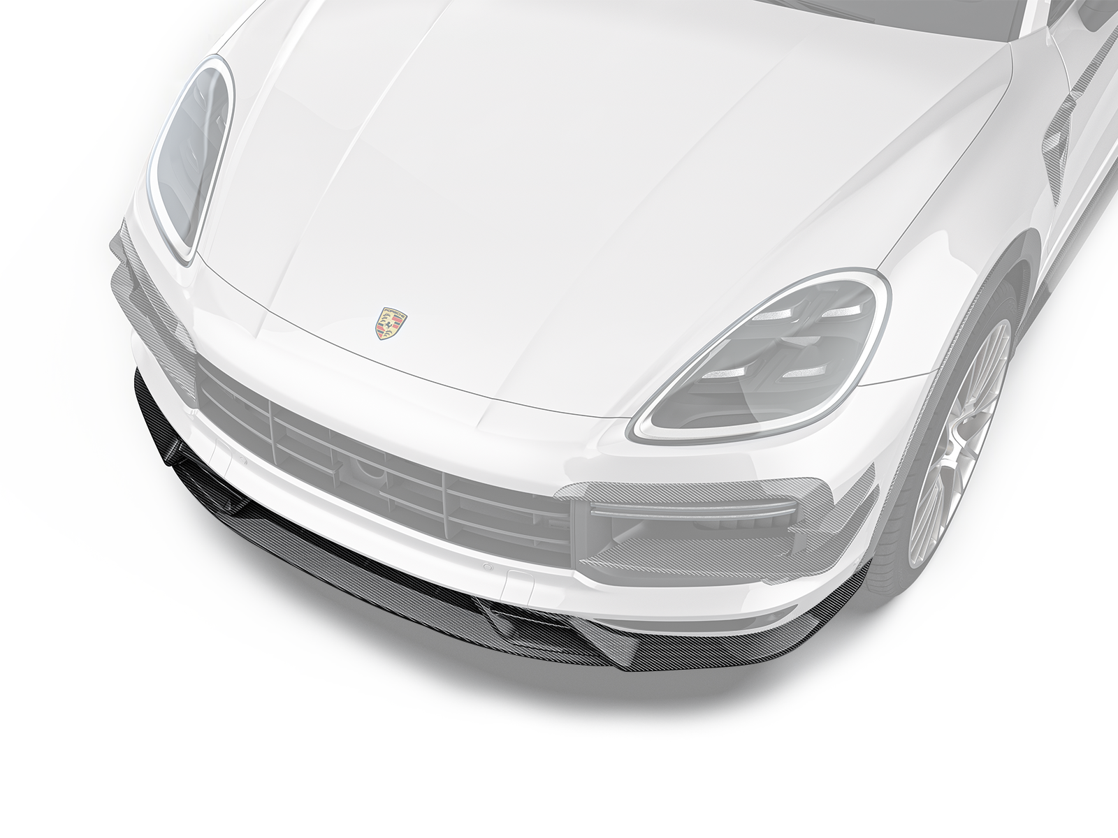 Porsche Cayenne Paktechz Design Front Lip