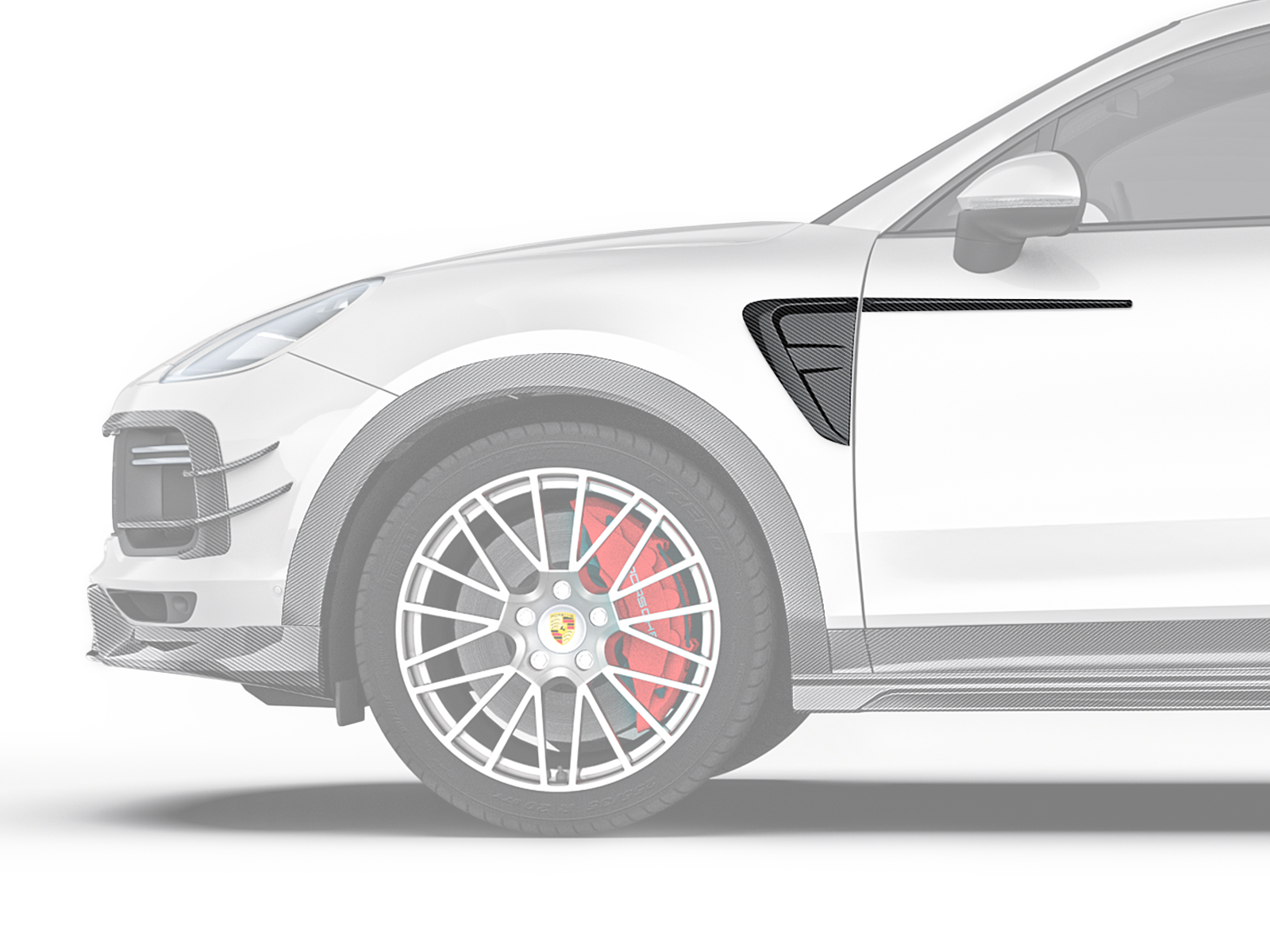Porsche Cayenne Paktechz Design Fender Trims