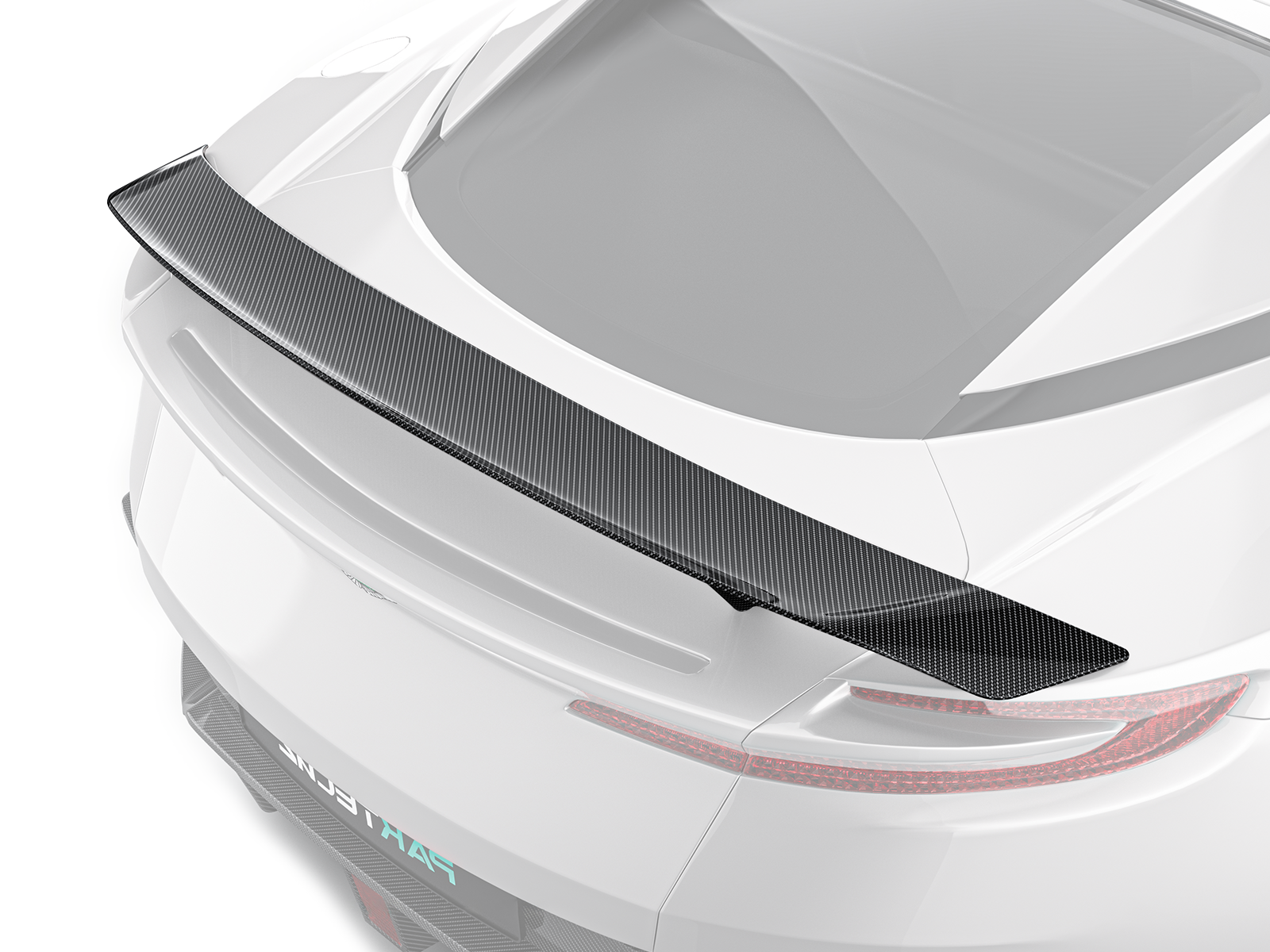 Aston Martin DB11 Paktechz Design Carbon Fiber Rear Spoiler Wing
