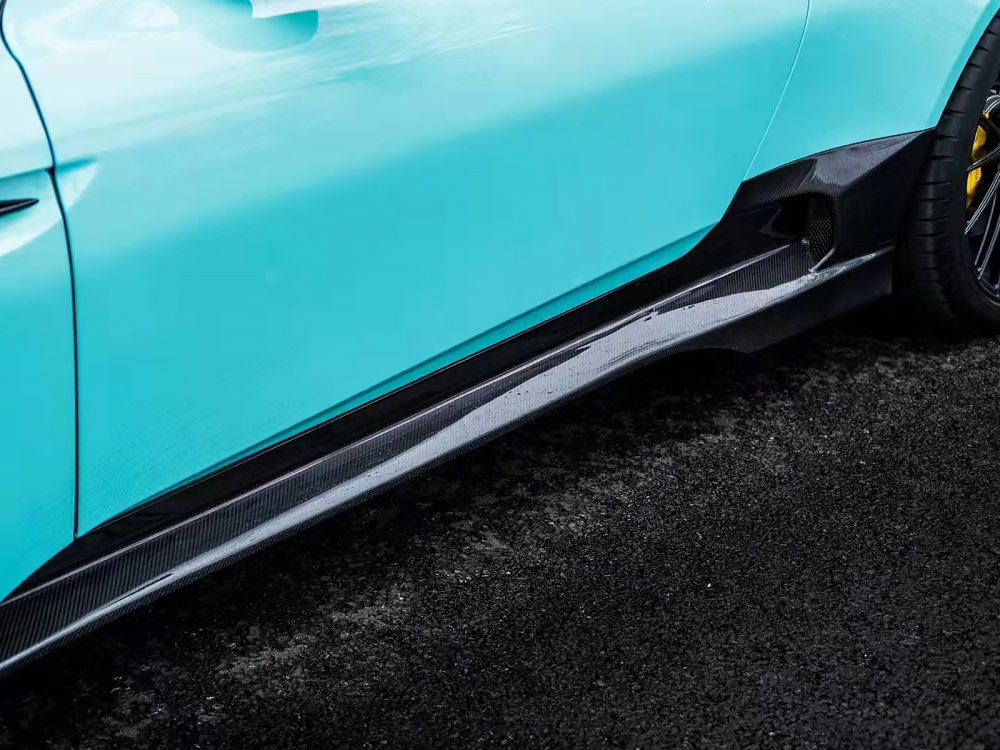 Aston Martin DB11 Paktechz Design Carbon Fiber Upper Side Skirts