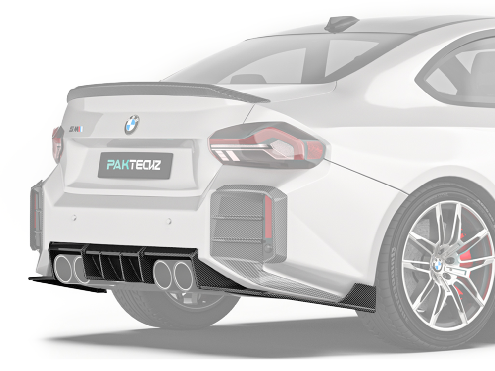 BMW M2(G87) Paktechz Design Rear Diffuser Ver.1